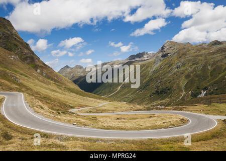 L'Autriche, Tirol, Alpes, la Haute Route alpine de Silvretta, vallée de Paznaun Banque D'Images