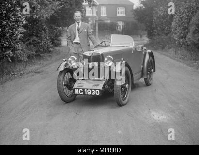 MG M Type de C Robinson, c1929. Artiste : Bill Brunell. Banque D'Images