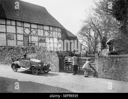 Torpédo Calcott, Oxfordshire, Wantage, c1920s. Artiste : Bill Brunell. Banque D'Images