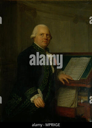 Portrait du compositeur François-Joseph Gossec (1734-1829). Banque D'Images