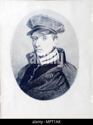 Portrait de l'auteur et un lexicographe Vladimir Dal (1801-1872). Banque D'Images