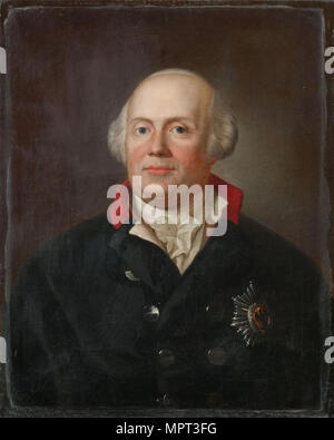 Portrait de Frédéric-Guillaume II de Prusse (1744-1797). Banque D'Images