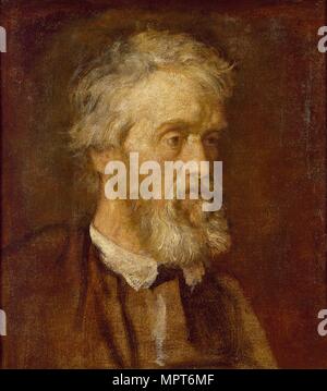 Thomas Carlyle, 1867-1868. Artiste : George Frederick Watts. Banque D'Images