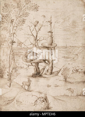 L'homme arbre, c. 1505. Banque D'Images