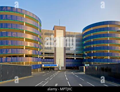 Parking Cabot Circus, Terre-Neuve Street, Bristol, 2011. Artiste : Peter Williams. Banque D'Images