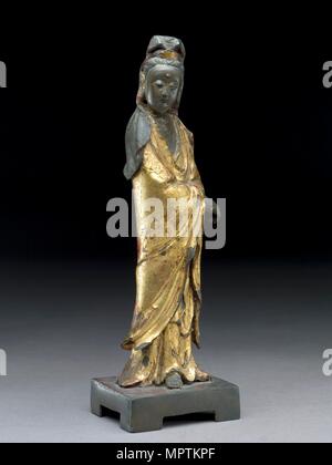 L'article figure de la bodhisattva Guanyin, 17ème - 18ème siècle. Artiste : Inconnu. Banque D'Images