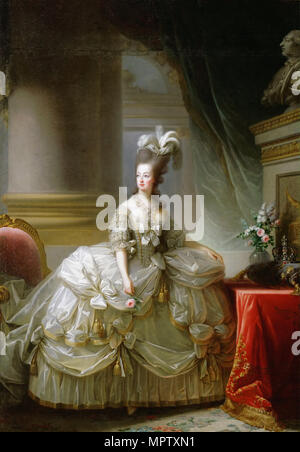 L'archiduchesse Marie Antoinette (1755-1793), Reine de France. Banque D'Images