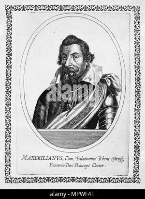 Duc Maximilien I de Bavière (1573-1651), Prince-électeur du Saint Empire Romain, 1642. Banque D'Images