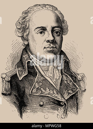 Général Jacques-François de Menou (1750-1810), 1889. Banque D'Images