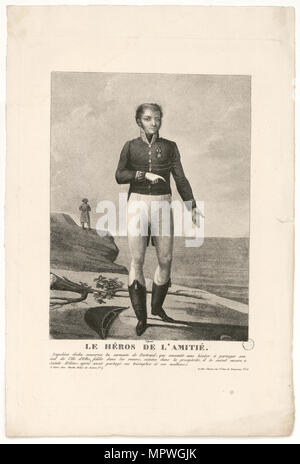 Henri Gatien, comte Bertrand (1773-1844), . Banque D'Images