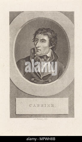 Jean-Baptiste Carrier (1756-1794), 1805. Banque D'Images