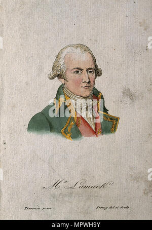 Jean-Baptiste Pierre Antoine de Monet, Chevalier de Lamarck (1744-1829), 1801. Banque D'Images