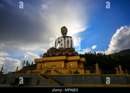 Dordenma Grand Bouddha, Bouddha, à Thimphu, Bhoutan Banque D'Images