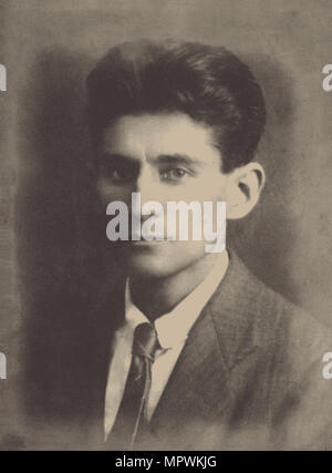 Franz Kafka, 1917. Banque D'Images