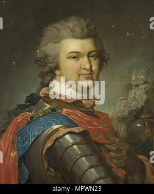 Portrait du Prince Grigori Alexandrovitch Potyomkin (1739-1791), ch. 1790. Banque D'Images