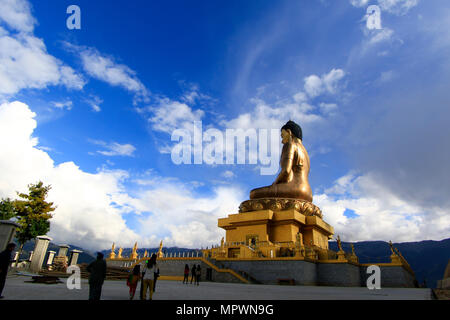 Dordenma Grand Bouddha, Bouddha, à Thimphu, Bhoutan Banque D'Images