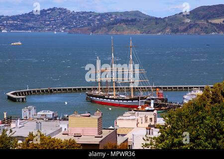 Bateau à voile à Balclutha Banque D'Images