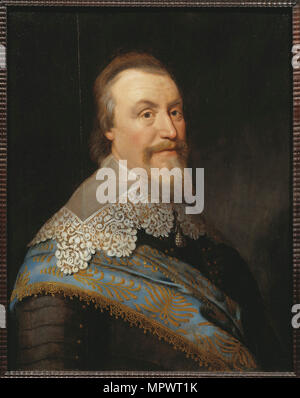 Portrait du comte Axel Oxenstierna (1583-1654), . Banque D'Images