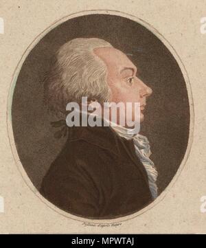 Portrait de Jérôme Pétion de Villeneuve (1756-1794), 1791. Banque D'Images