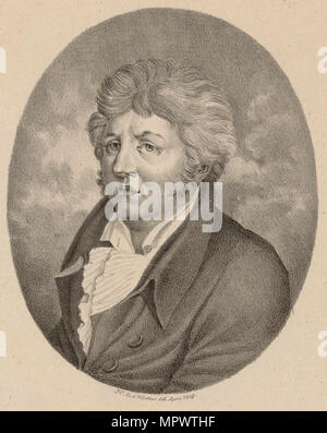 Portrait du compositeur et pianiste Friedrich Heinrich Himmel (1765-1814) , 1819. Banque D'Images