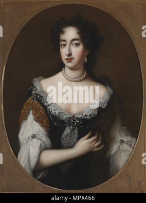 Portrait de Mary II d'Angleterre (1662-1694), années 1680. Banque D'Images