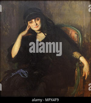 Portrait de Anna-Elisabeth, Comtesse Mathieu de Noailles (1876-1933), 1919. Banque D'Images