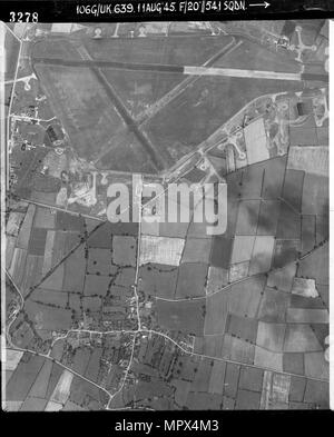 RAF Castle Donington, Leicestershire, août 1945. Artiste : photographe de la RAF. Banque D'Images