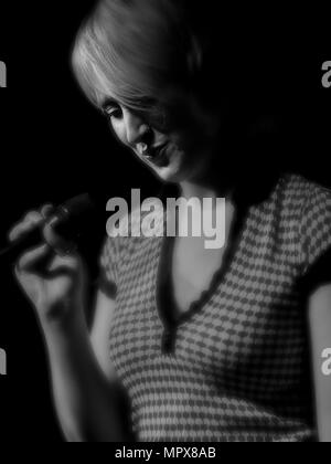 Gweneth Herbert, 2008. Artiste : Alan John Ainsworth. Banque D'Images