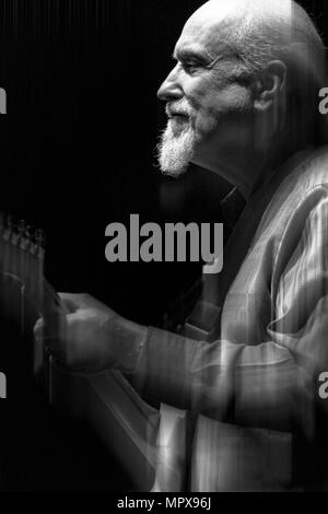 John Scofield, 2014. Artiste : Alan John Ainsworth. Banque D'Images