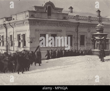 La maison Ipatiev à Ekaterinbourg, ch. 1920. Banque D'Images