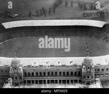 Finale de la FA Cup, au stade de Wembley, Londres, 1926. Artiste : Aerofilms. Banque D'Images