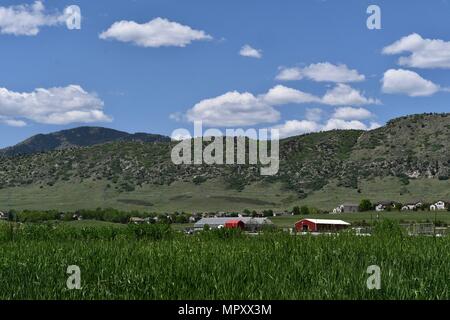 Communaute Rurale Vu De Denver Botanic Gardens A Chatfield Farms Photo Stock Alamy