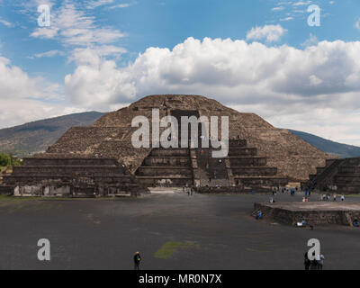 La pyramide de la Lune Banque D'Images