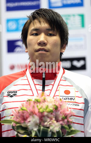 Tokyo, Japon. 24 mai, 2018. katsuo Matsumoto (JPN) Natation : Japon 2018 Ouvrir le 100 m nage libre à Tatsumi International Swimming Center à Tokyo, Japon . Credit : AFLO/Alamy Live News Banque D'Images