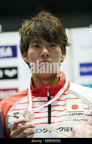 Tokyo, Japon. 24 mai, 2018. Ippei Watanabe (JPN) Natation : Japon 2018 Ouvrir le 100 m brasse finale à Tatsumi International Swimming Center à Tokyo, Japon . Credit : AFLO/Alamy Live News Banque D'Images