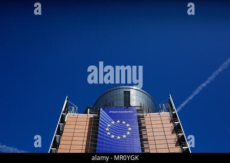 Bruxelles, Belgique. 25 mai, 2018 .siège de la Commission européenne.Alexandros Michailidis/Alamy Live News Banque D'Images