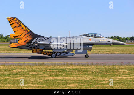 F16 de Pays-bas - Royal Air Force Banque D'Images