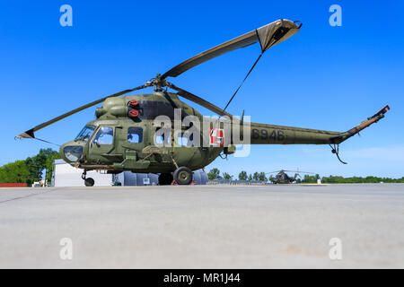 Le PZL-Swidnik Hoplite MI-2 à partir de la Pologne - Air Force Banque D'Images