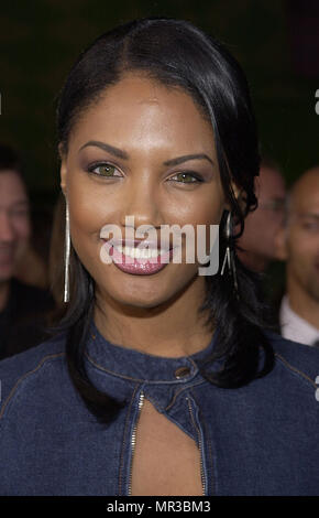 K'Aubert arrivant à la première de Roi Scorpion à l'Universal Amphitheatre de Los Angeles. 17 avril, 2002. Vous AubertK33 Red Carpet Event, Vertical, USA, Cinéma, Célébrités, photographie, Bestof, Arts, Culture et divertissement, Célébrités Topix fashion / Vertical, Best of, événement dans la vie d'Hollywood, Californie - Tapis rouge et en backstage, USA, Cinéma, Célébrités, cinéma, télévision, Célébrités célébrités musique, photographie, Arts et culture, Bestof, divertissement, Topix headshot, vertical, une personne, à partir de l'an 2002, enquête tsuni@Gamma-USA.com Banque D'Images