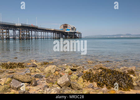 Mumbles Pier, Swansea, Glamorgan, Pays de Galles, Royaume-Uni, Banque D'Images