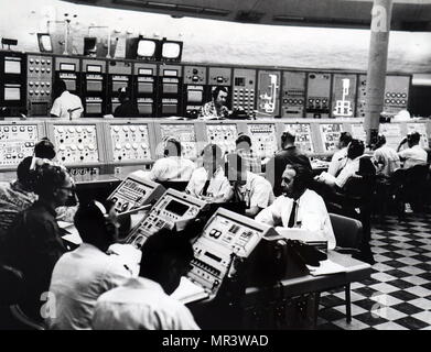 Photographie prise à l'intérieur de Cap Canaveral. En date du 20e siècle Banque D'Images