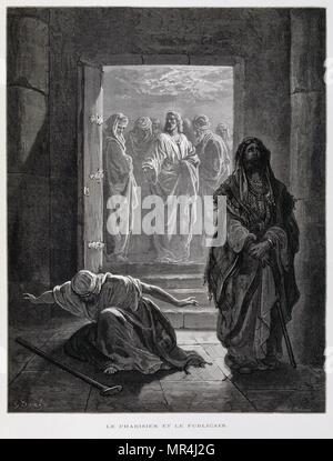 Gravure de Gustave Dore (1832-1883) Banque D'Images