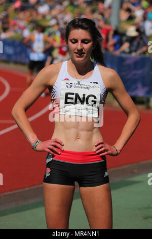 Hyeres, France, le 20 mai, 2018. Mari Smith en compétition dans le Women's 800m au cours de l'LIA 2018 réunion internationale d'athlétisme de Loughborough. Banque D'Images