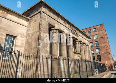 Œuvres du temple ancien moulin en lin Holbeck, Leeds, West Yorkshire, Royaume-Uni Banque D'Images