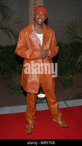 Nick Cannon arrive à la Fox 2002 Billboard Music Awards qui a eu lieu au MGM Grand Hotel à Las Vegas, NV., 9 décembre 2002. CannonNick02 Red Carpet Event, Vertical, USA, Cinéma, Célébrités, photographie, Bestof, Arts, Culture et divertissement, Célébrités Topix fashion / Vertical, Best of, événement dans la vie d'Hollywood, Californie - Tapis rouge et en backstage, USA, Cinéma, Célébrités, cinéma, télévision, Célébrités célébrités musique, photographie, Arts et culture, Bestof, divertissement, Topix, vertical, une seule personne, à partir de l'année 2002 tsuni@Gamma-USA.com , enquête, la mode - Ful Banque D'Images