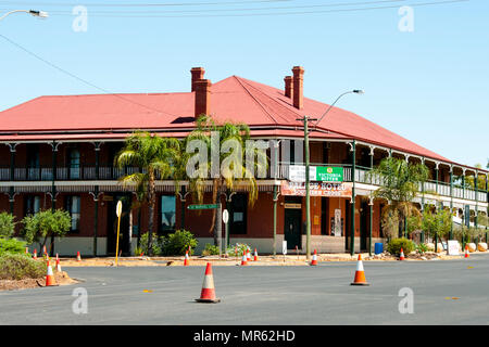 Croix du Sud, l'Australie - 8 mars, 2018 : Célèbre Palace Hotel Construit en 1892, avec un pub de style traditionnel de Russie Banque D'Images