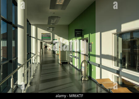 Intérieur de l'Hôpital Royal University Stoke Banque D'Images