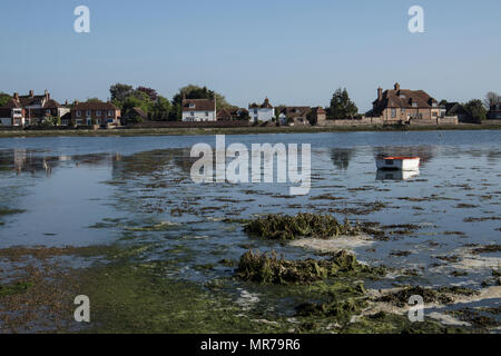 Le front de mer et port de Bosham, près de Chichester, Sussex, UK Banque D'Images