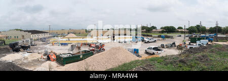 La construction est en cours sur le 433rd Airlift Wing's nouvelle installation de traitement médical JBSA-Lackland, Texas. Une fois terminé, le 433rd Medical Group va être entièrement logé sa Banque D'Images