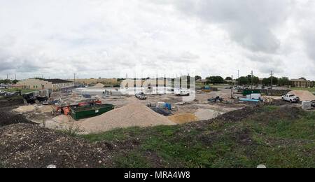 La construction est en cours sur le 433rd Airlift Wing's nouvelle installation de traitement médical JBSA-Lackland, Texas. Une fois terminé, le 433rd Medical Group va être entièrement logé sa Banque D'Images